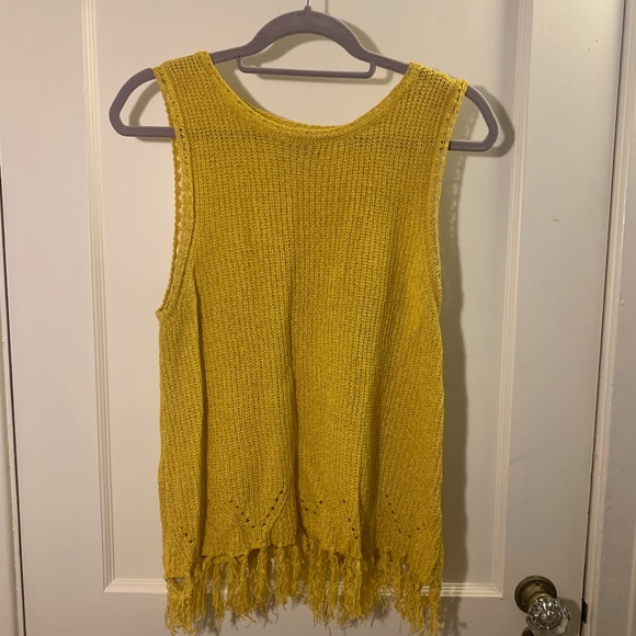 Pepin Tops - Pepin Sweater Tank, Medium